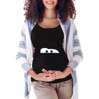 Lightning Mcqueen Eyes Maternity Scoop Neck T-shirt | Artistshot