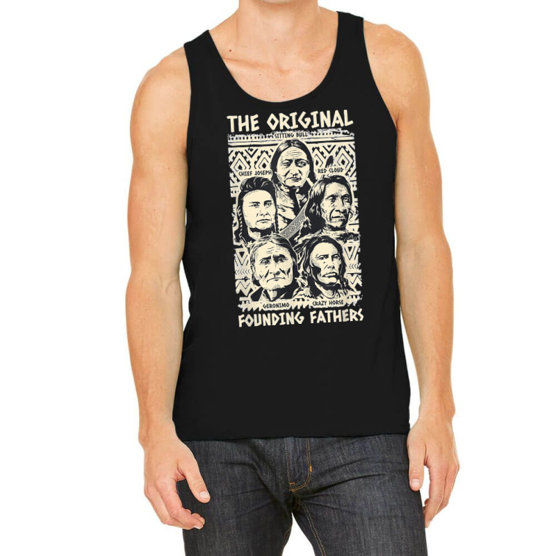 Original Founding Fathers Native American Indian Tribe Pride Tank Top | Artistshot