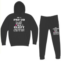 Proud Dad Of A Cleft Cutie Awareness T Shirt Hoodie & Jogger Set | Artistshot