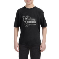 Storm Chaser Cool Electric Lightning Tornado Weather Youth Tee | Artistshot