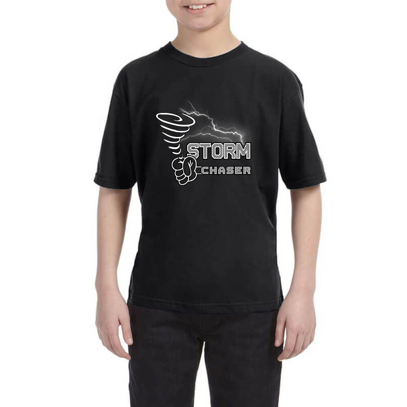 Storm Chaser Cool Electric Lightning Tornado Weather Youth Tee by Kosdapen517 | Artistshot