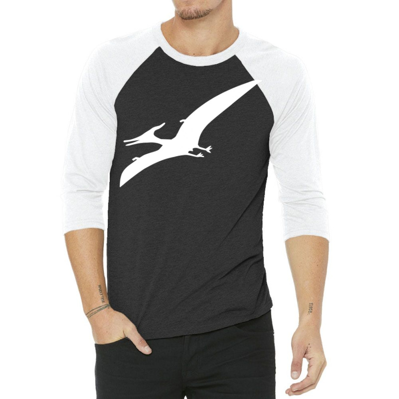 Pterosaur Dinosaur 3/4 Sleeve Shirt | Artistshot