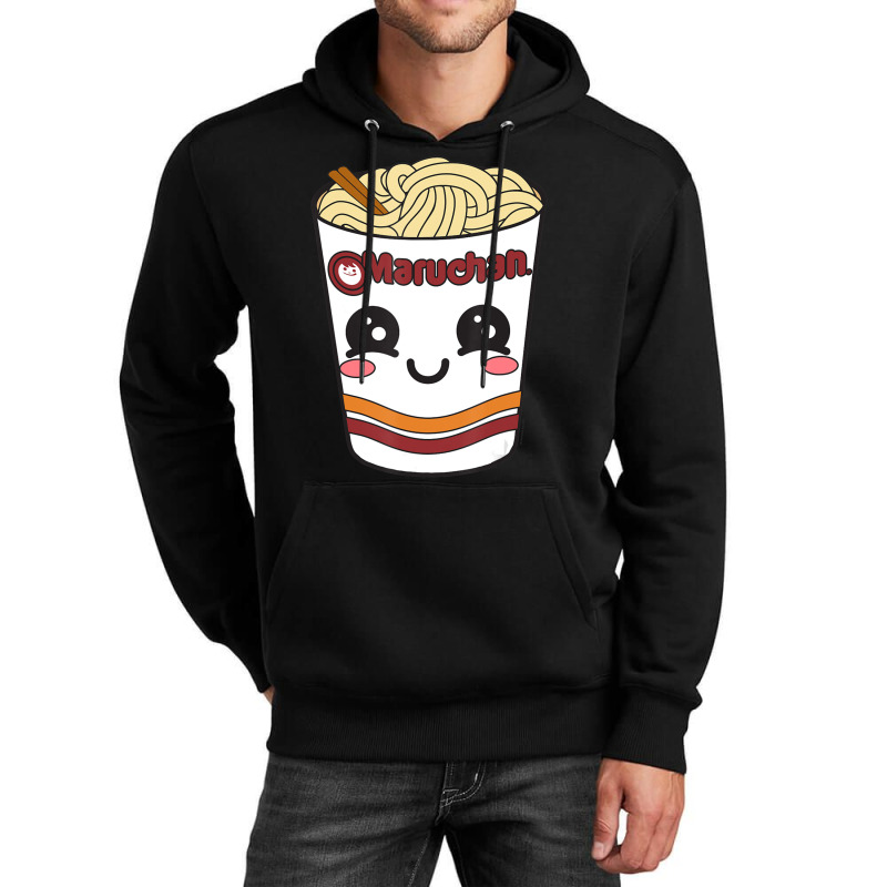 Maruchan Cute Ramen Noodle Cup Face Unisex Hoodie by laughingtuy | Artistshot