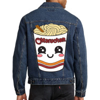 Maruchan Cute Ramen Noodle Cup Face Men Denim Jacket | Artistshot