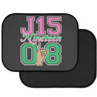 J15 Nineteen 08 Founder's Day Aka Women Hand Sign Sweatshirt Rear Car Mat | Artistshot