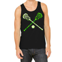 Funny Lacrosse St Patricks Day Boys Men Shamrock Ball T Shirt Tank Top | Artistshot