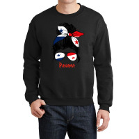 Panamanian Girl Panama Chica Panameña Flag Crewneck Sweatshirt | Artistshot