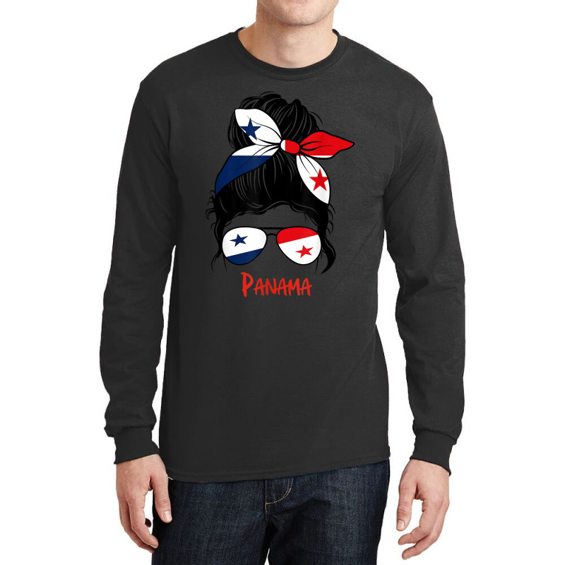 Panamanian Girl Panama Chica Panameña Flag Long Sleeve Shirts by ToraHernton | Artistshot