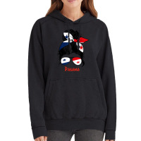 Panamanian Girl Panama Chica Panameña Flag Vintage Hoodie | Artistshot