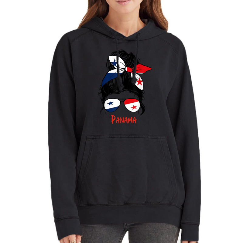 Panamanian Girl Panama Chica Panameña Flag Vintage Hoodie by ToraHernton | Artistshot