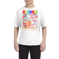 Hispanic Heritage Month Latin Country Flags T Shirt Youth Tee | Artistshot