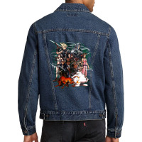 Final Fantasy Vii - Collage Men Denim Jacket | Artistshot