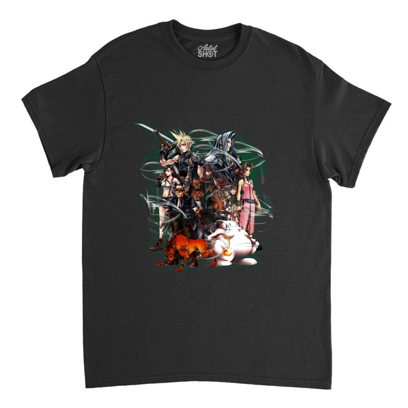 Final Fantasy Vii - Collage Classic T-shirt | Artistshot