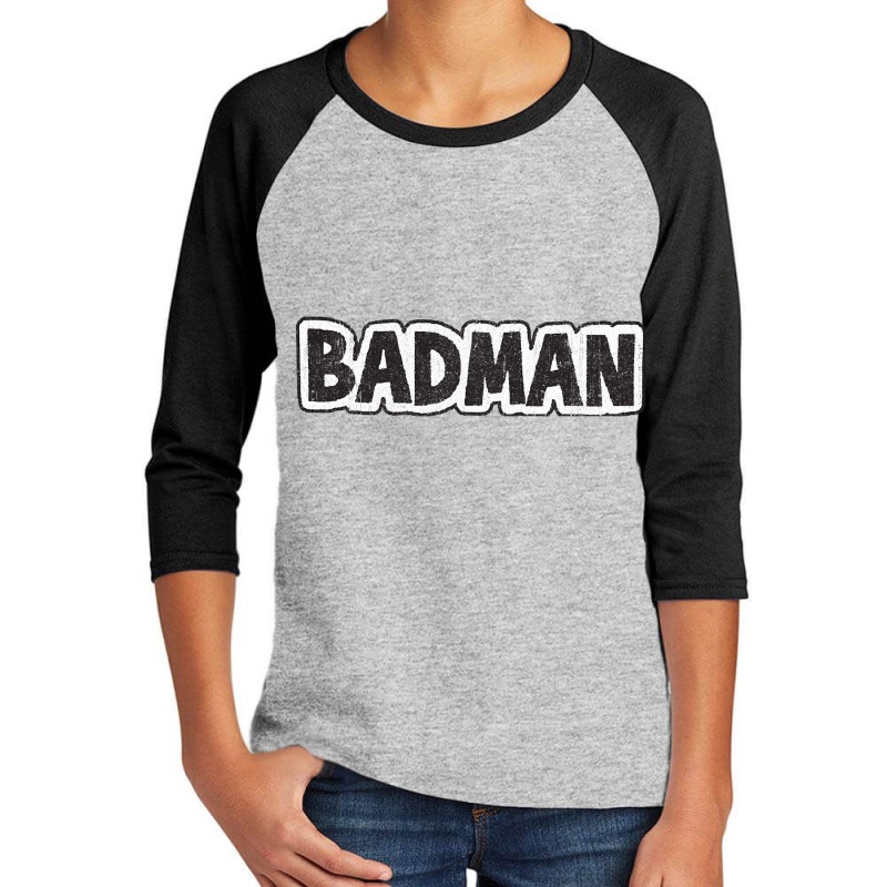 Badman (variant) Youth 3/4 Sleeve | Artistshot