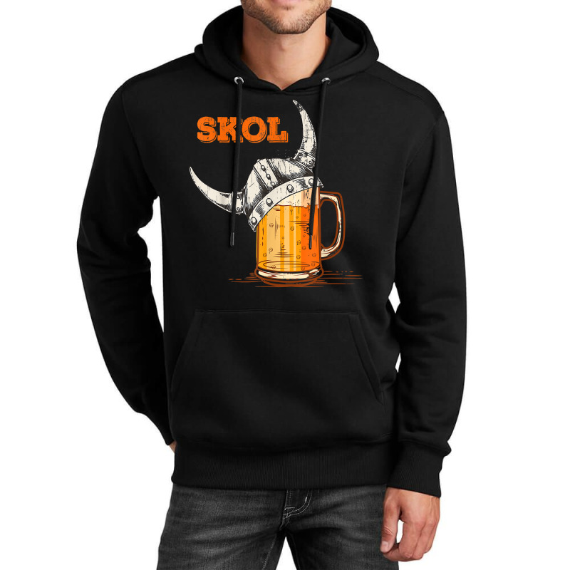 Mens Skol Nordic Viking Helmet Drinking Glass T Shirt Unisex Hoodie | Artistshot