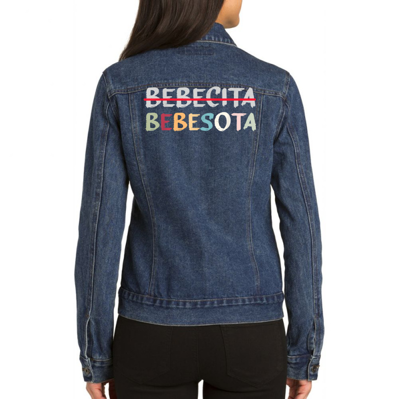 Bebesota Latina Trendy Conejo Malo T Shirt Ladies Denim Jacket by chicoavsmaydav | Artistshot