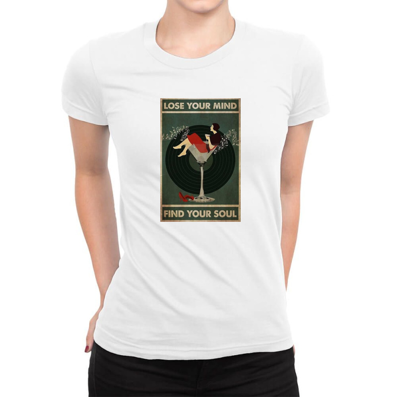 Lose Your Mind Ladies Fitted T-Shirt by terrichapman | Artistshot