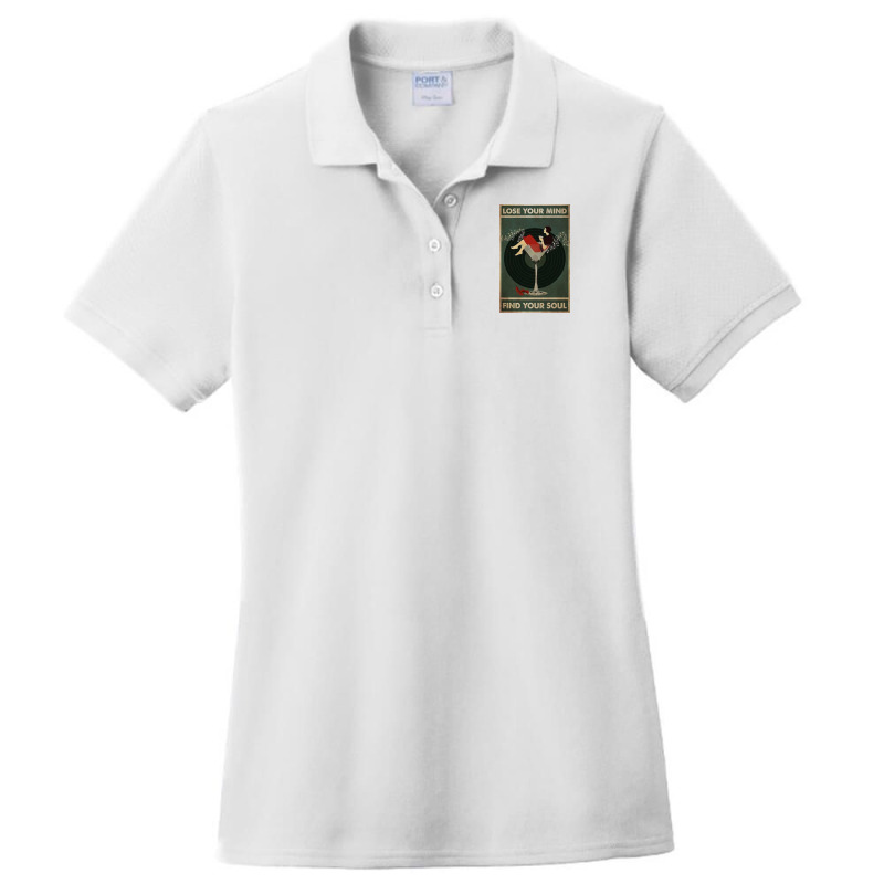 Lose Your Mind Ladies Polo Shirt by terrichapman | Artistshot