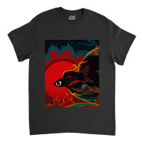 Fire Fish Classic T-shirt | Artistshot