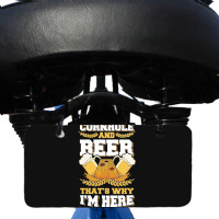 Cornhole And Beer Thats Why Im Here Bean Bag Toss Lawn Game Design Cla Bicycle License Plate | Artistshot