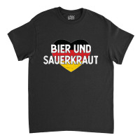 Bier Und Sauerkraut Oktoberfest Long Sleeve T Classic T-shirt | Artistshot