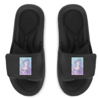 Cyberpunk Girl Slide Sandal | Artistshot