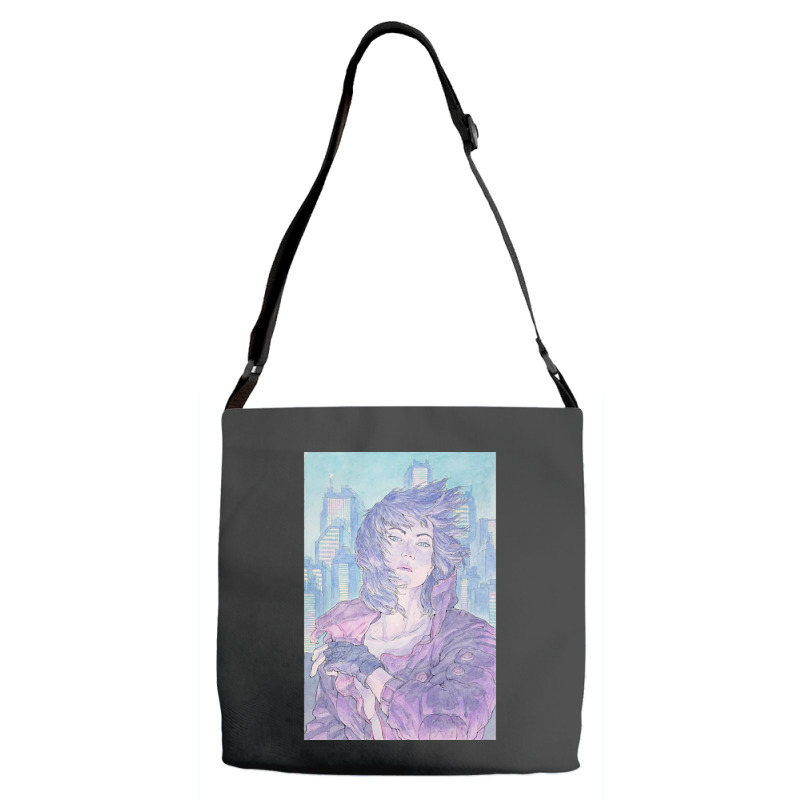 Cyberpunk Girl Adjustable Strap Totes | Artistshot