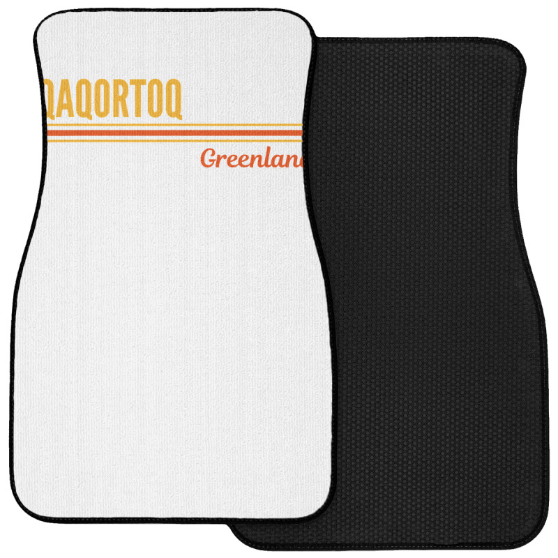 Qaqortoq Greenland Front Car Mat | Artistshot