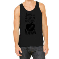 Teacher T  Shirt Just A Girl Who Loves Teaching T  Shirt Tank Top | Artistshot