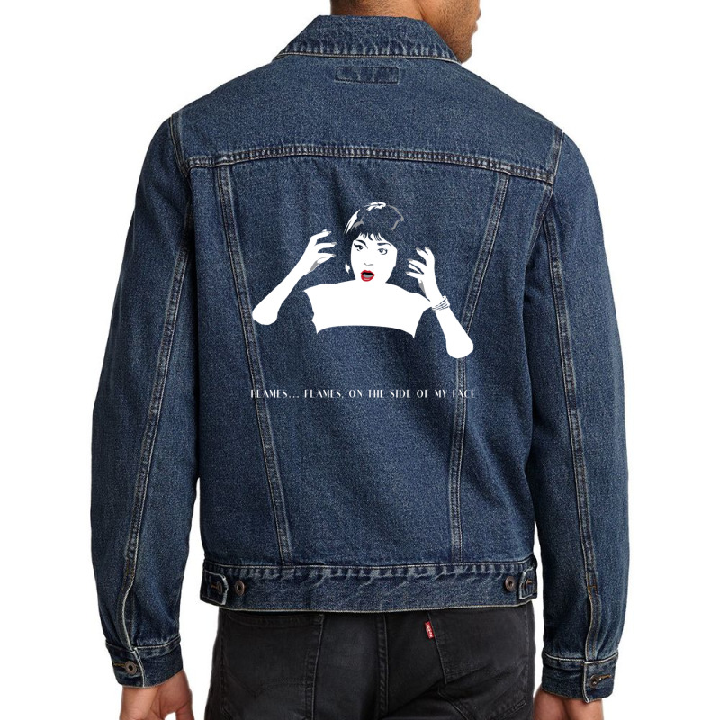 Flames On The Side Of My Face Men Denim Jacket | Artistshot