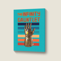 Infinity Gauntlet Portrait Canvas Print | Artistshot