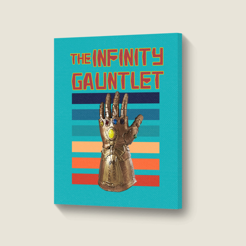 Infinity Gauntlet Portrait Canvas Print | Artistshot