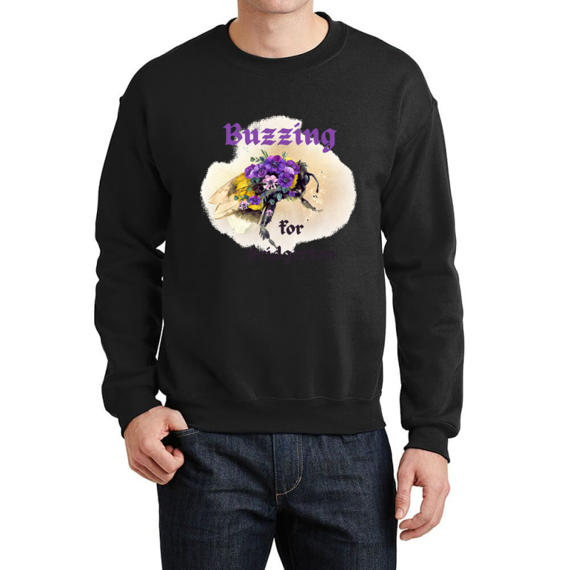 Buzzing For Bridgerton Floral Bee Crewneck Sweatshirt by Kanmosrin52 | Artistshot