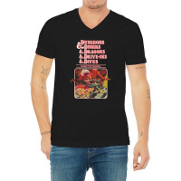 Flavortown V-neck Tee | Artistshot