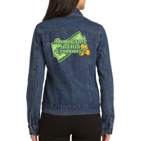 Funny Monogamy In This Economy Apparel T Shirt Ladies Denim Jacket | Artistshot