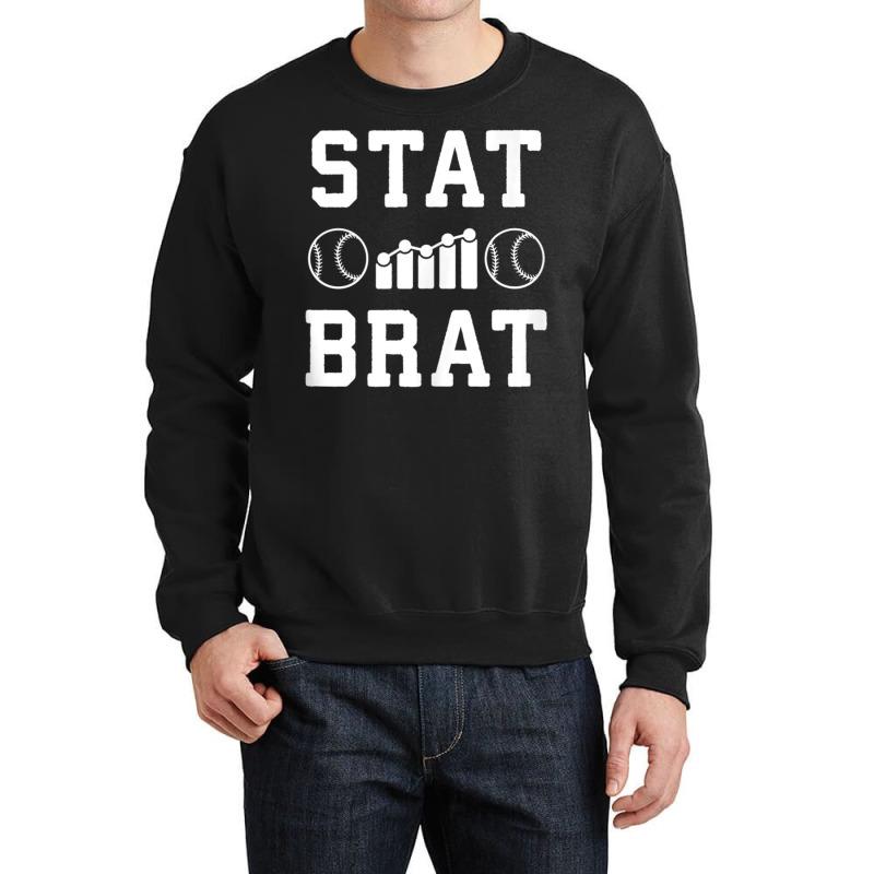 Stat Brat Sabermetrics Baseball Sports Analytics Statistics Tank Top Crewneck Sweatshirt by cm-arts | Artistshot