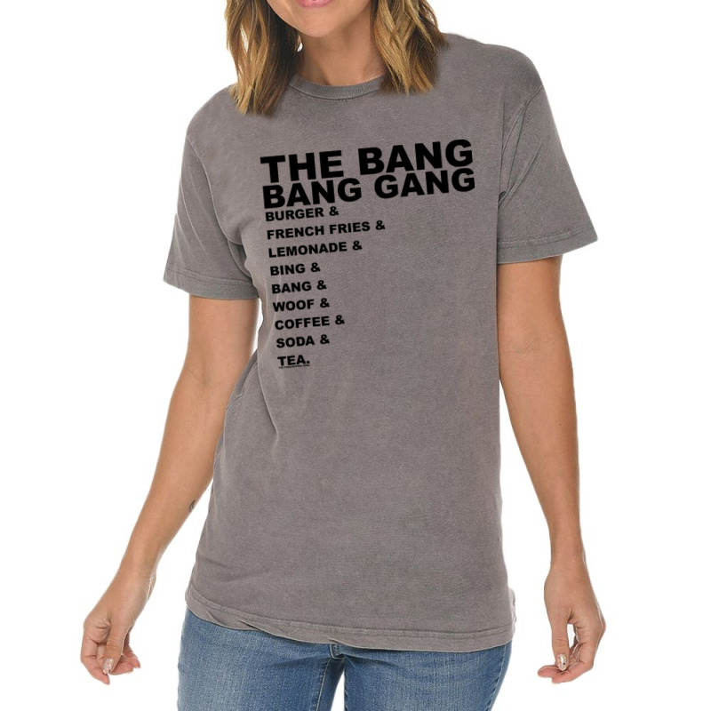 And... The Bang Bang Gang Vintage T-shirt | Artistshot