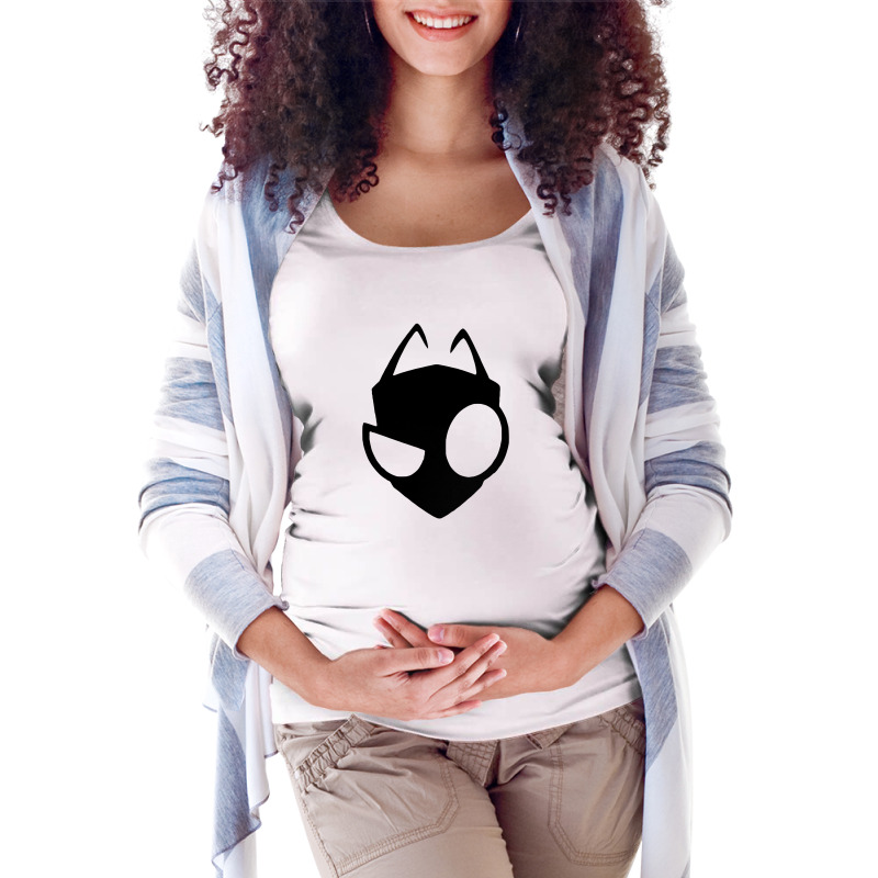 Gir Invader Zim Maternity Scoop Neck T-shirt | Artistshot