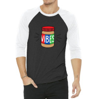 Peanut Butter Vibes 3/4 Sleeve Shirt | Artistshot