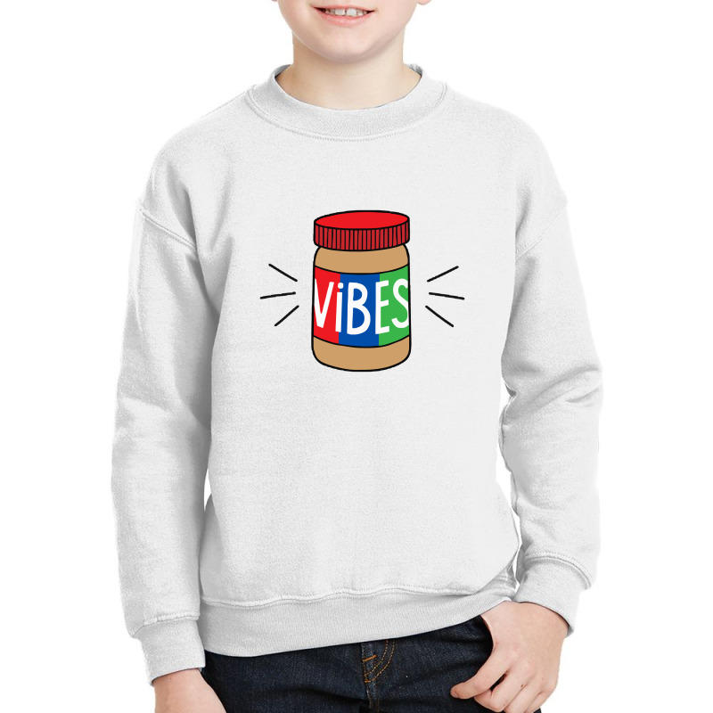 Peanut Butter Vibes Youth Sweatshirt | Artistshot