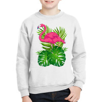 Wildlife Tropical Animal Exotic Bird Lover Pink Flamingo Premium T Shi Youth Sweatshirt | Artistshot