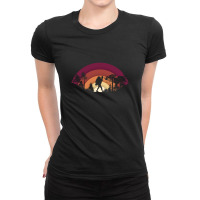 Hiking Is My Therapy Ladies Fitted T-shirt | Artistshot