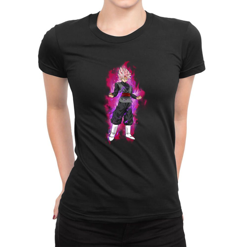 Son Goku Super Saiyan Ladies Fitted T-Shirt by Yeni | Artistshot