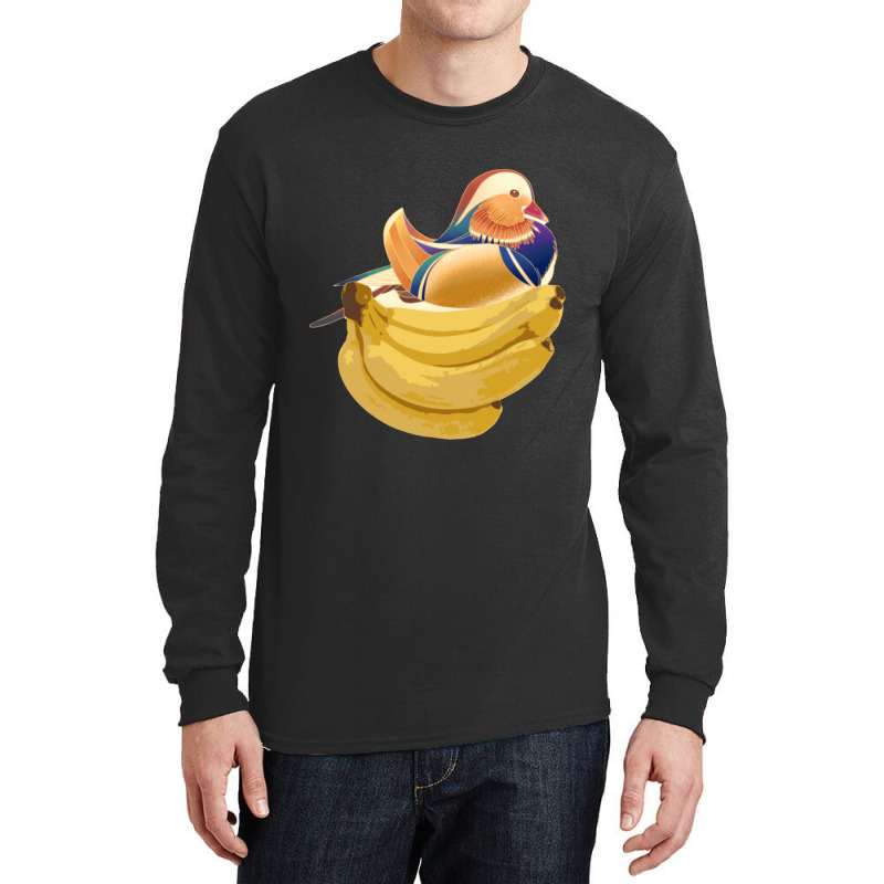 Banana Duck-coofc Long Sleeve Shirts by Kemriban527 | Artistshot