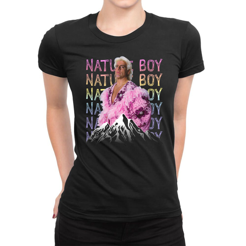 Nature Boy Ladies Fitted T-shirt | Artistshot