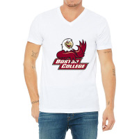 Boston College V-neck Tee | Artistshot