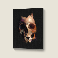 Skull, Skull Art, Skull Vintage, Skull Painting, Love Skull, Skeleton, Portrait Canvas Print | Artistshot