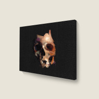 Skull, Skull Art, Skull Vintage, Skull Painting, Love Skull, Skeleton, Landscape Canvas Print | Artistshot