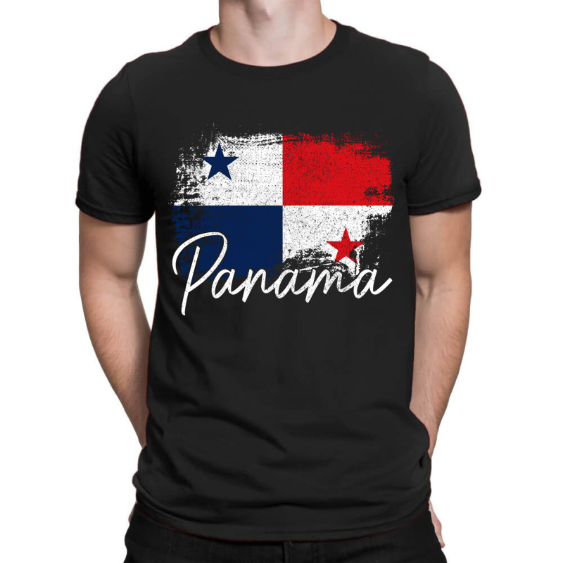 Panama Vintage Flag Panamanian Pride Roots African Pullover Hoodie T-Shirt by cm-arts | Artistshot