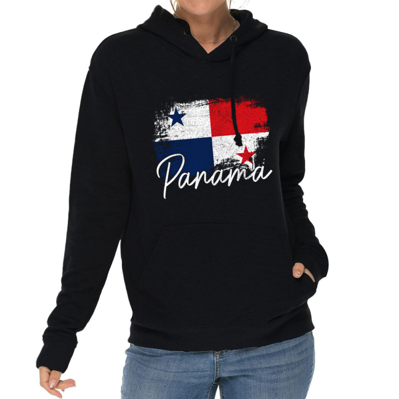 Panama Vintage Flag Panamanian Pride Roots African Pullover Hoodie Lightweight Hoodie by cm-arts | Artistshot